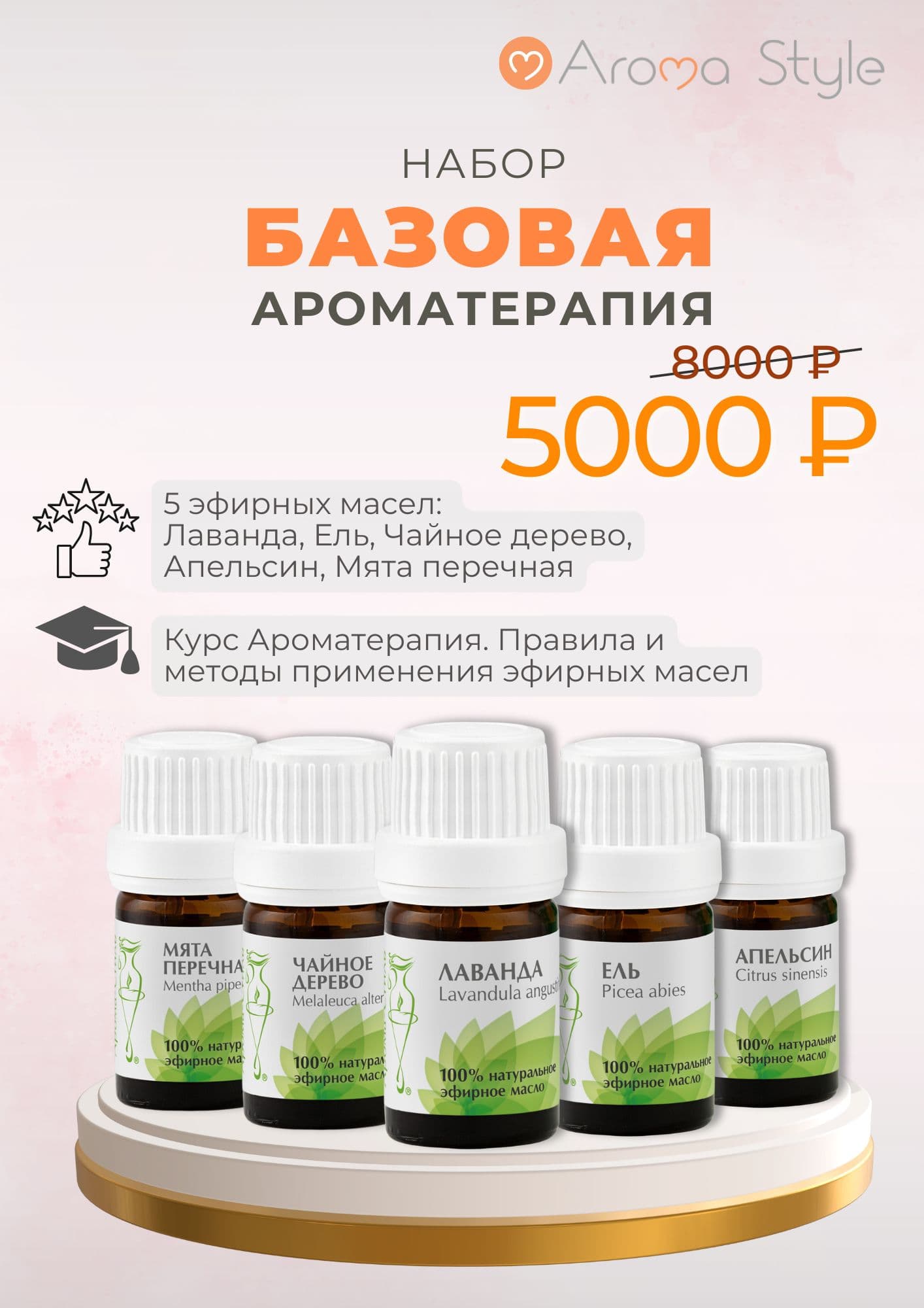 Набор " Базовая ароматерапия"